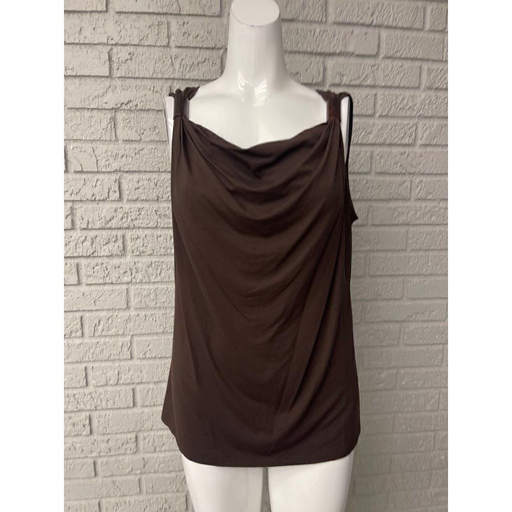 Kenneth Cole New York Brown Tank Top Size L
